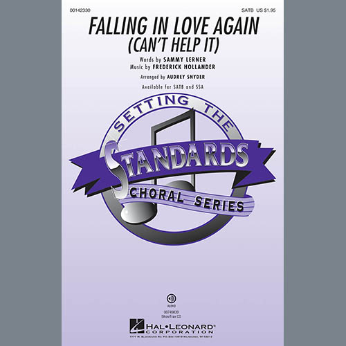 cover: Falling In Love Again (Can't Help It), Audrey Snyder
