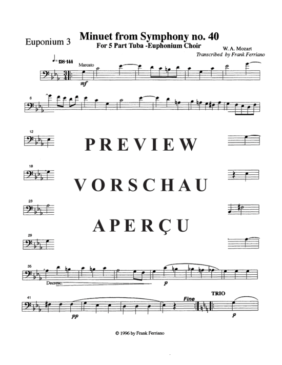 Product gallery: Page 11 of 16 Minuet , , (Tuba Quintet EEETT)