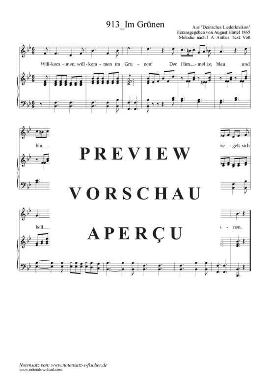Product gallery: Page 2 of 3 Im Grünen , , Piano and Voice