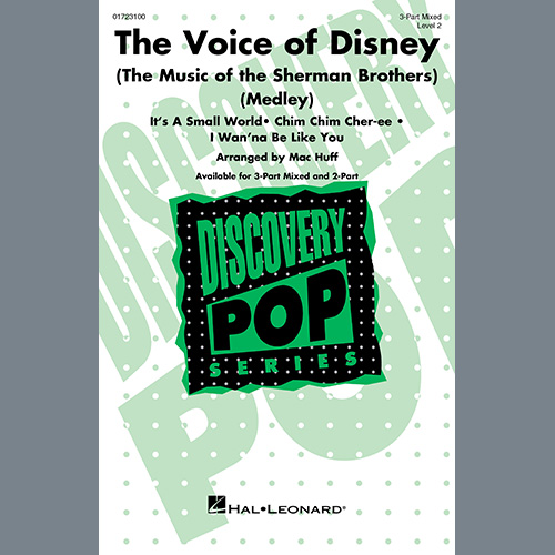 Produktbild zu: The Voice of Disney (The Music of the Sherman Brothers) (Medley) (arr. Mac Huff)