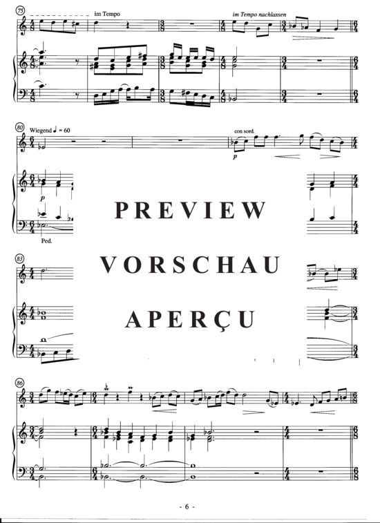 Produktgalerie: Seite 8 von 13 Benedicamus Domino , , (Trompete in C + Orgel)