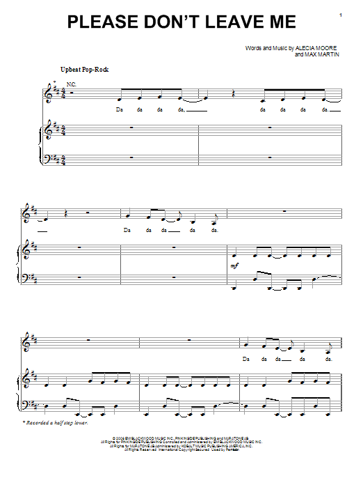 Produktbild zu: Please Don't Leave Me