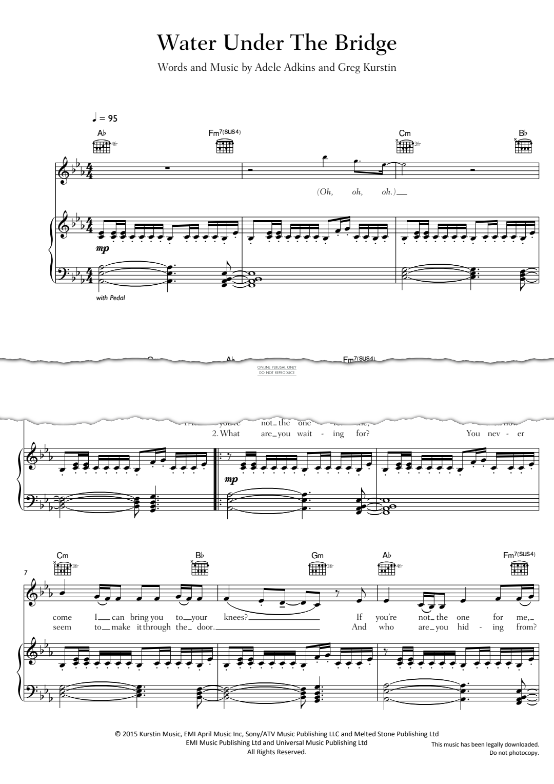 gallery: Water Under The Bridge, Adele