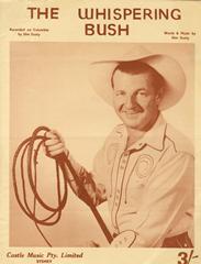 cover: The Whispering Bush, Slim Dusty, Gesang, Gitarre, Klavier