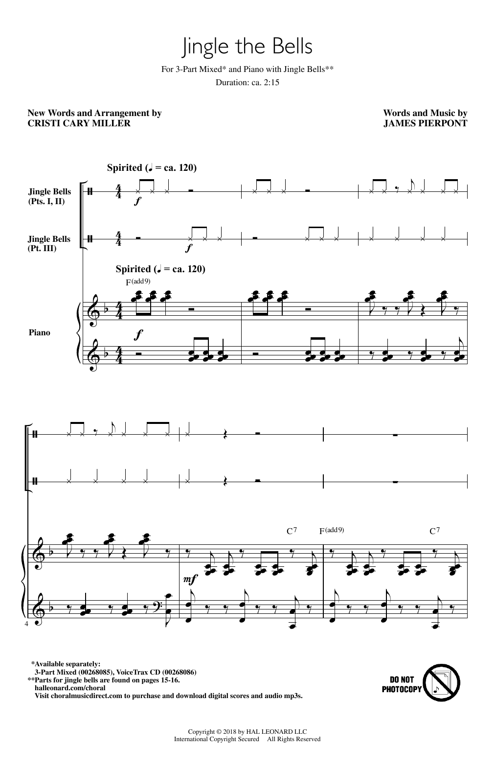 Product gallery: Page 1 of 1 Jingle The Bells, Cristi Cary Miller