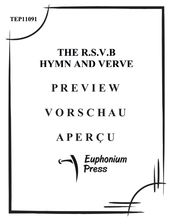 Product gallery: Page 2 of 21 The R.S.V.B Hymn and Verve , , (Tuba Quartett EETT)