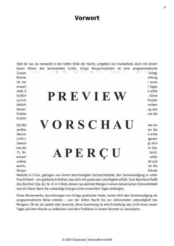 Product gallery: Page 6 of 11 Griegs Morgenmelodien, , Piano Solo
