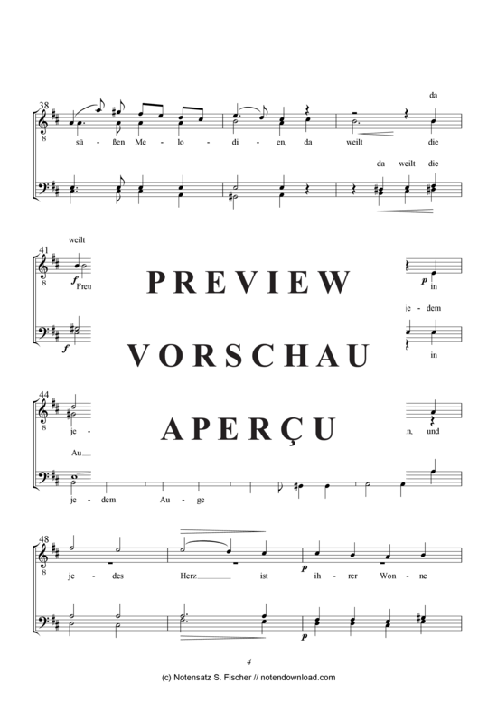 Product gallery: Page 5 of 9 An die Freude , , (male choir)
