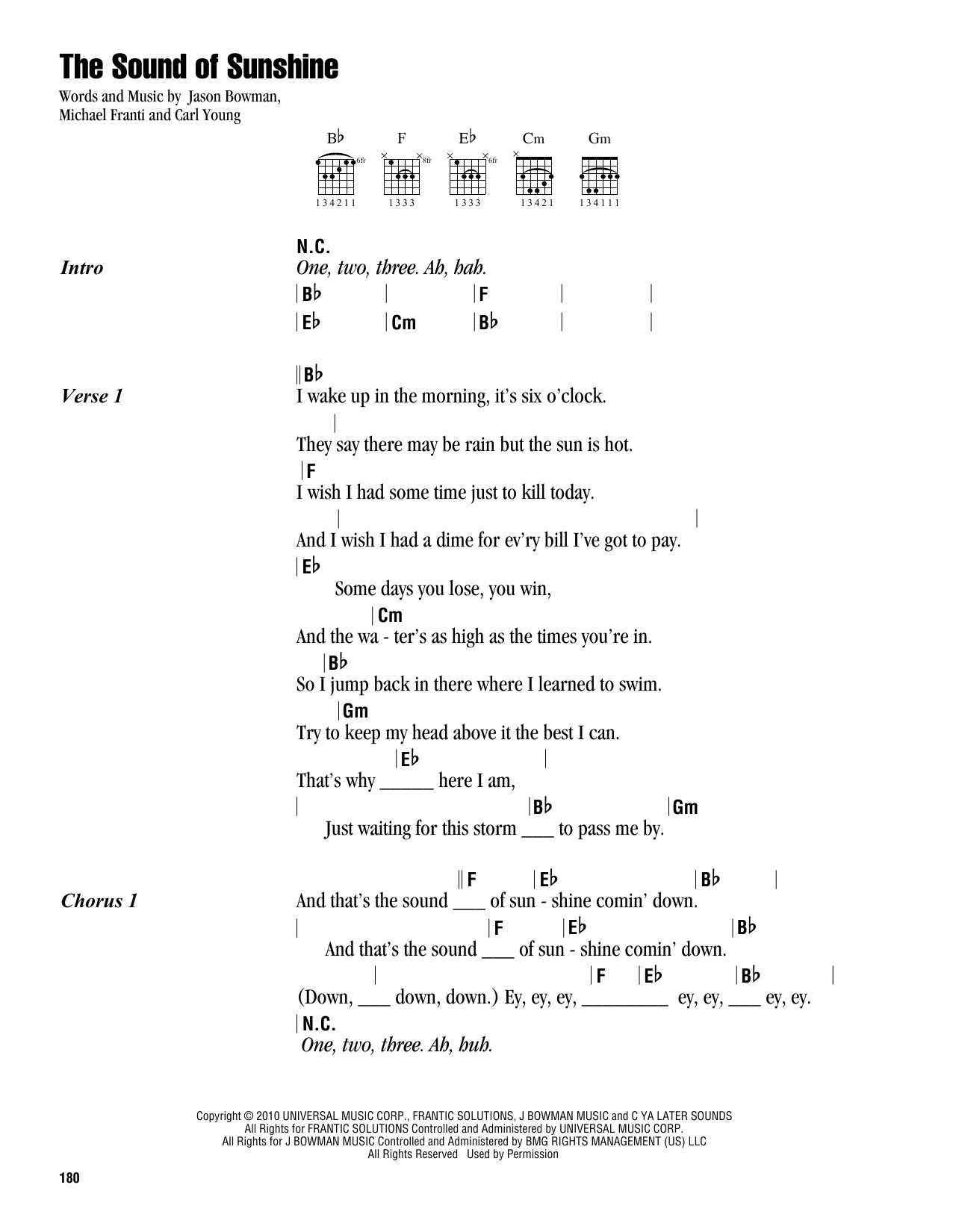 Produktbild zu: The Sound Of Sunshine