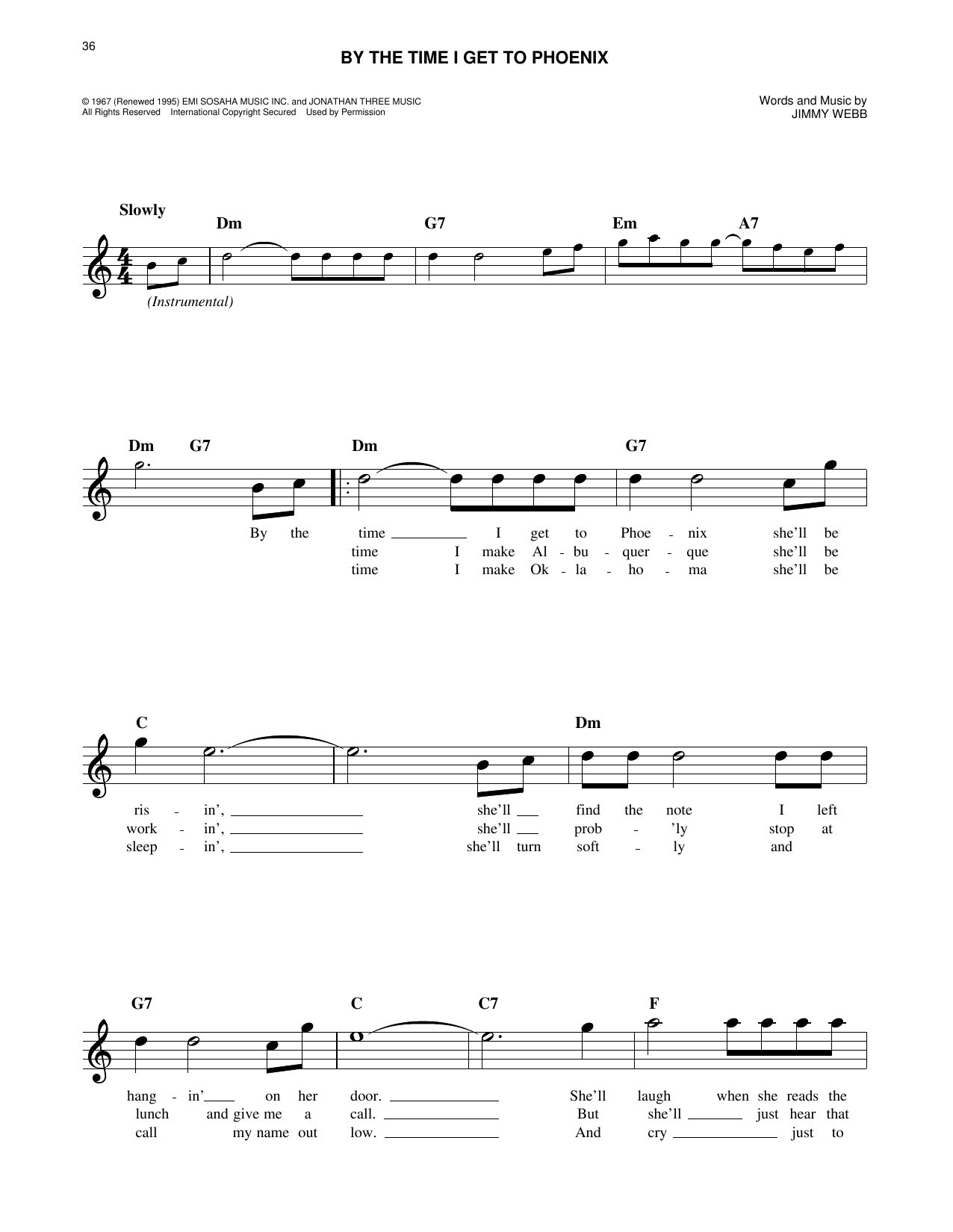 Produktgalerie: Seite 1 von 1 By The Time I Get To Phoenix, Glen Campbell