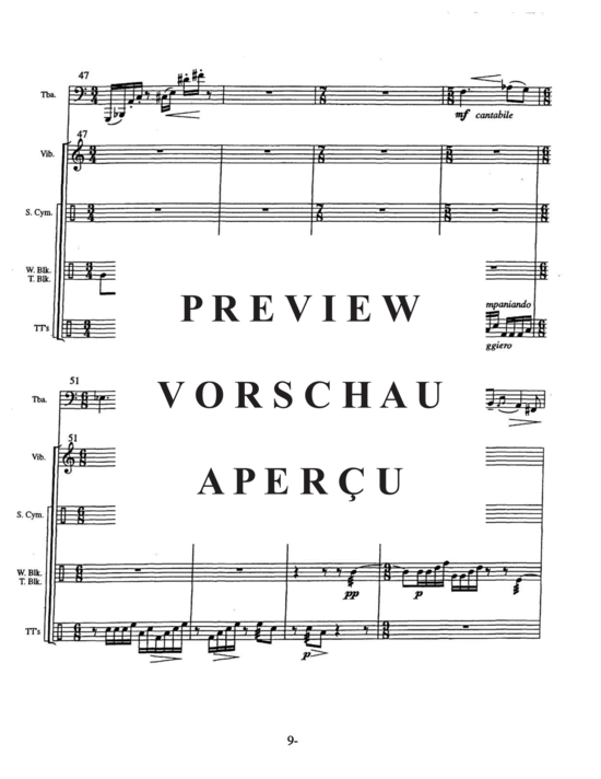 Produktgalerie: Seite 13 von 21 Duo Fantasia , , (Tuba Solo + Percussion)