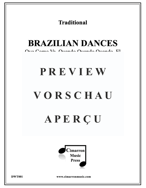Produktgalerie: Seite 2 von 11 Brazilian Dances, , Blechbläserquintett