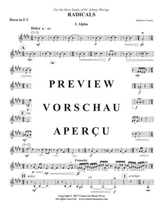 Produktgalerie: Seite 21 von 21 Radicals , , (Horn Quartett)