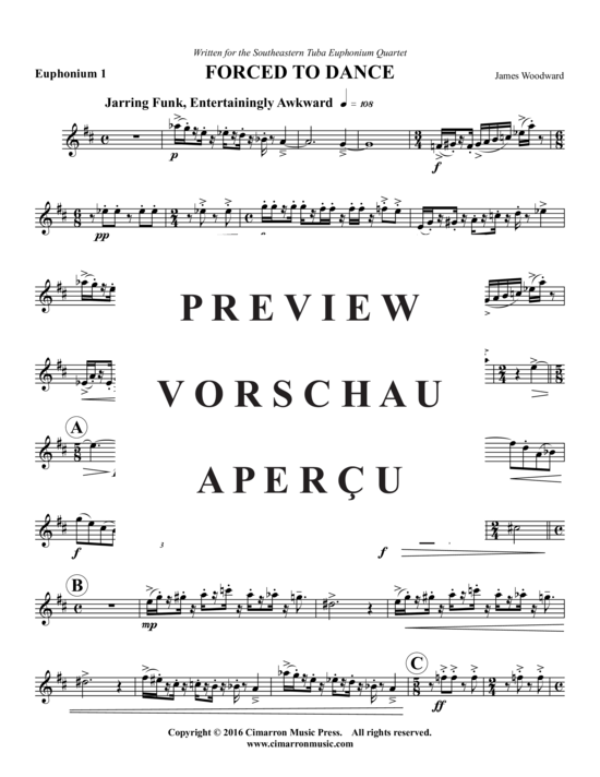 Product gallery: Page 8 of 17 Forced to Dance , , (Tuba quartet EEETT)