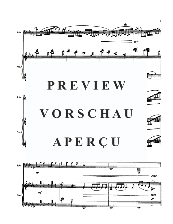 Produktgalerie: Seite 7 von 11 Suite No. 5, , Tuba und Klavier