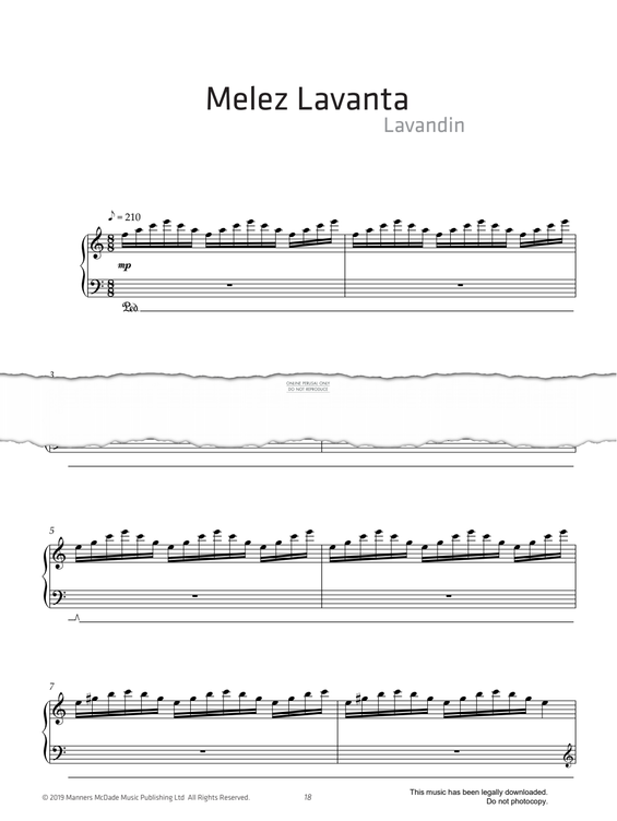 Produktbild zu: Melez Lavanta (Lavandin)