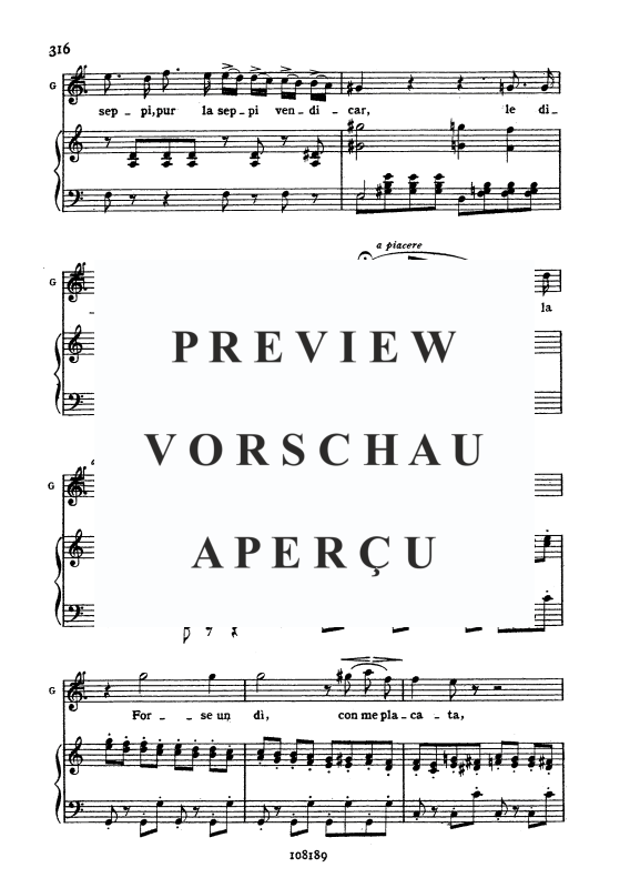 Produktgalerie: Seite 4 von 6 Tu vedrai la sventurata, , Tenor und Klavier