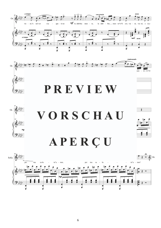 Produktgalerie: Seite 7 von 11 I Lombardi - (Act 2-II) 'La mia letizia infondere', , Sopran, Tenor und Klavier
