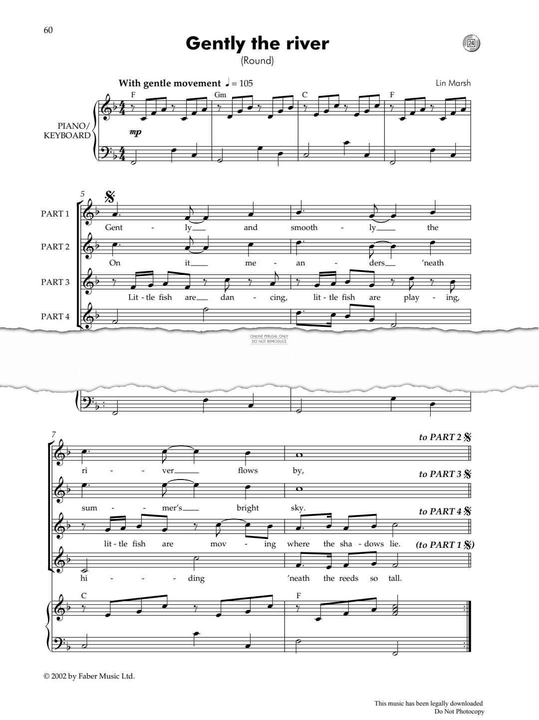 Product picture to: Gently The River (from Junior Songscape)