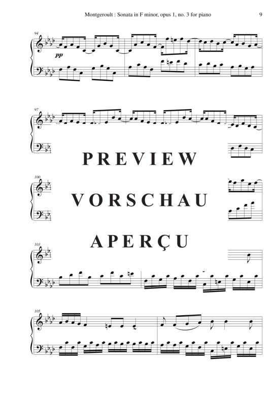 Product gallery: Page 10 of 21 Piano Sonata in F minor, Opus 1 no. 3 , Nicolas Horvath, Piano Solo