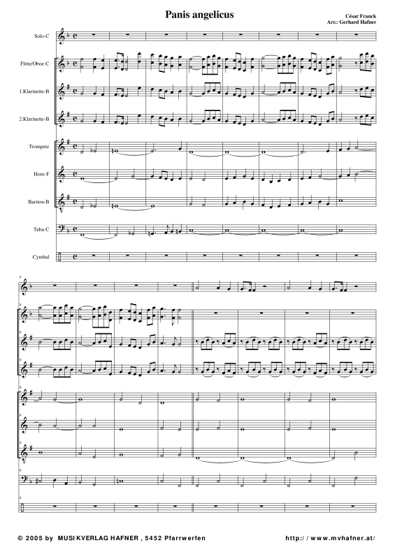 gallery: Panis angelicus, , (Jugendblasorchester)
