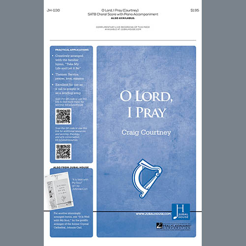 cover: O Lord, I Pray, Craig Courtney
