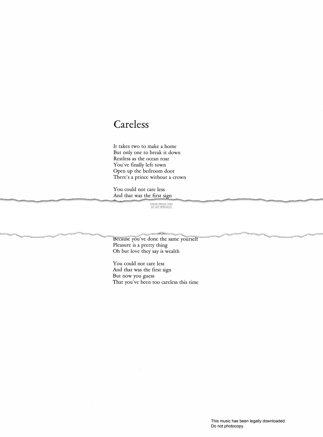 Product picture to: Careless