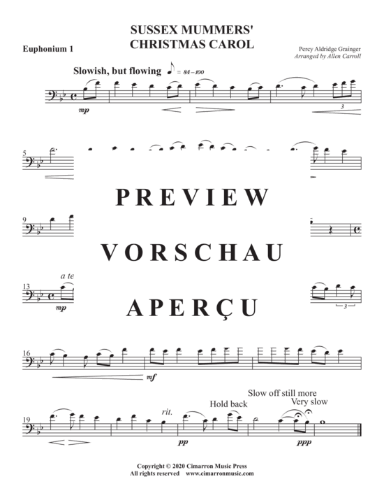 Product gallery: Page 5 of 13 Sussex Mummers´ Christmas Carol , , (Tuba Ensemble EEETTT)