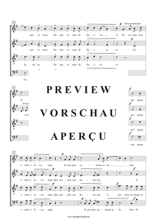 Produktgalerie: Seite 10 von 18 Messe , , (Gemischter Chor SATB)