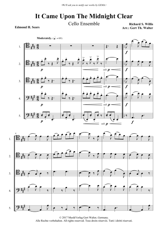 Produktbild zu: It Came Upon The Midnight Clear Richard S. Willis
