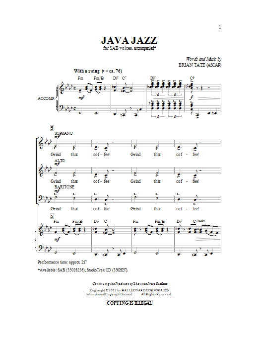Produktbild zu: Java Jazz