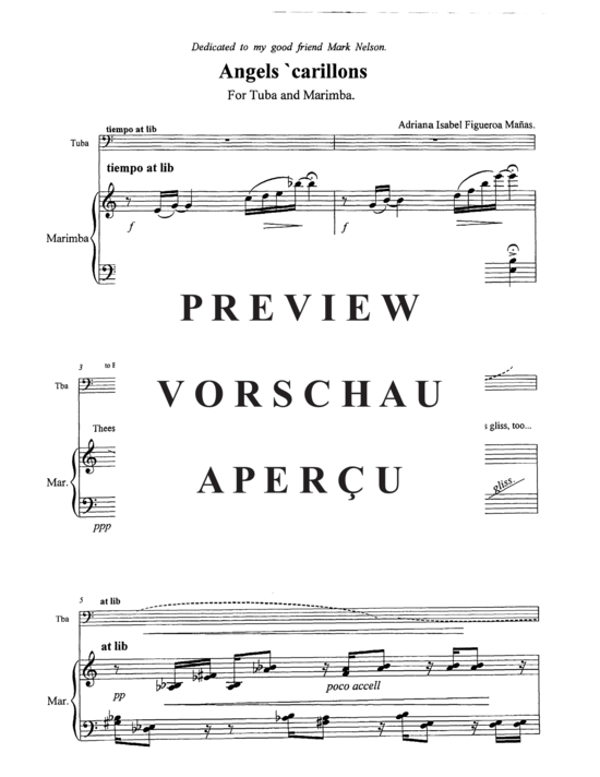 Produktgalerie: Seite 3 von 21 Angels Carillons , , (Tuba + Marimba)