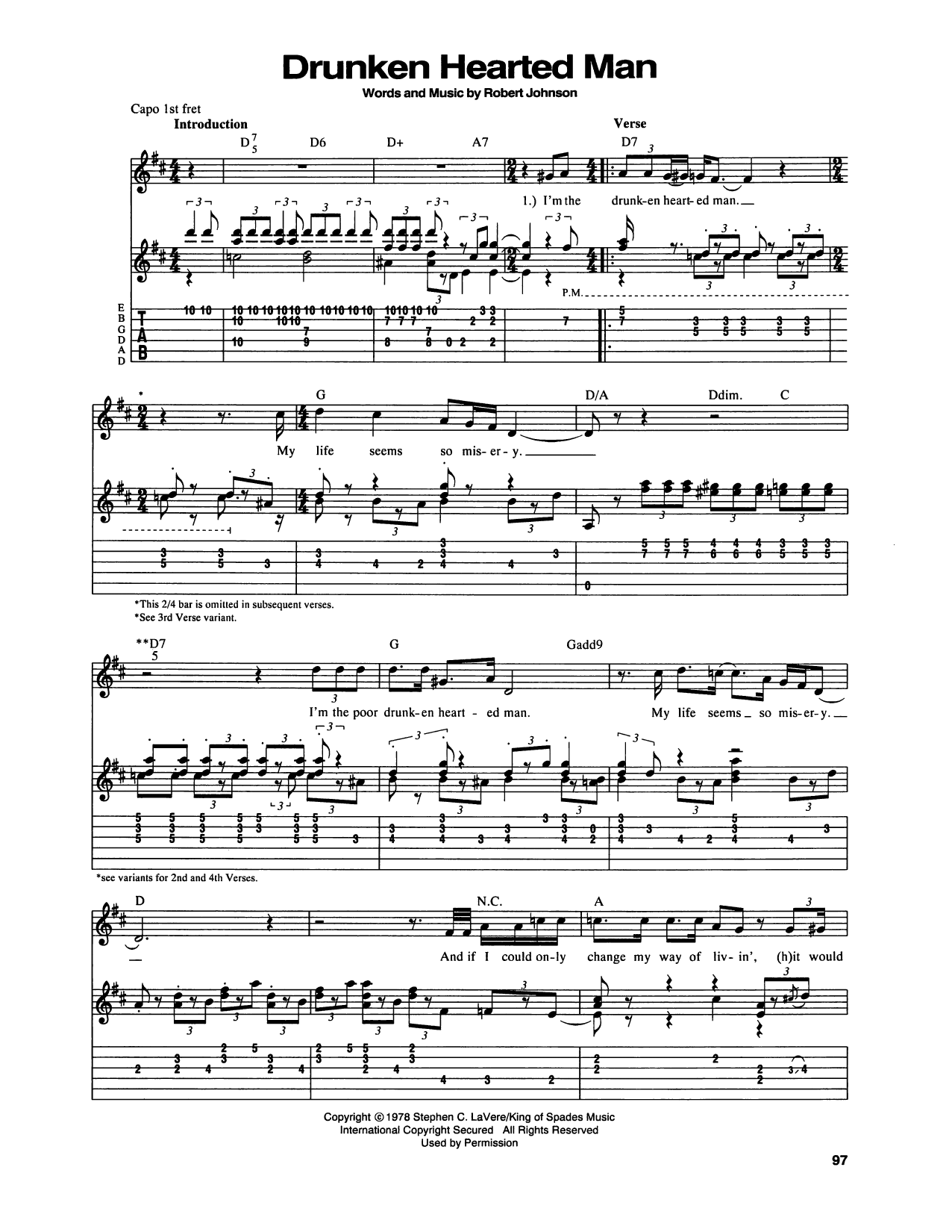 Produktgalerie: Seite 1 von 1 Drunken Hearted Man, Robert Johnson, Gitarre