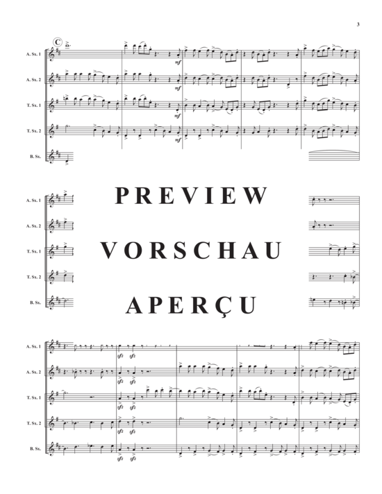 Product gallery: Page 5 of 16 Walkin´ , , (Saxophone Quintet AATTB)