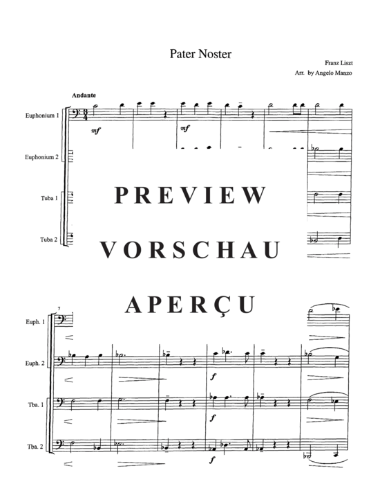 gallery: Pater Noster , , (Tuba Quartett EETT)