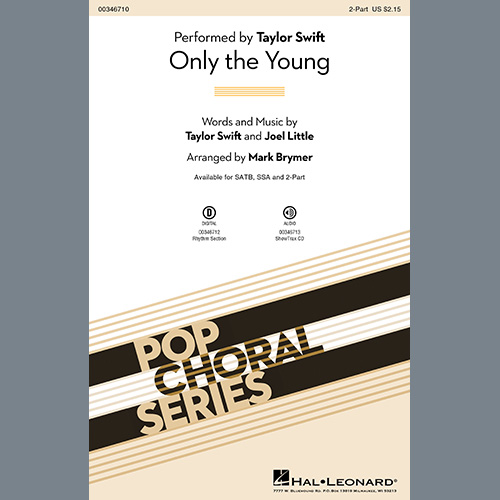 cover: Only The Young (arr. Mark Brymer), Taylor Swift, Chor