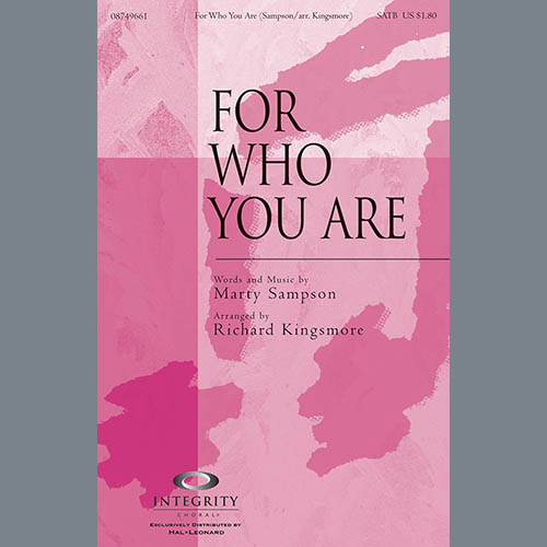 cover: For Who You Are, Richard Kingsmore