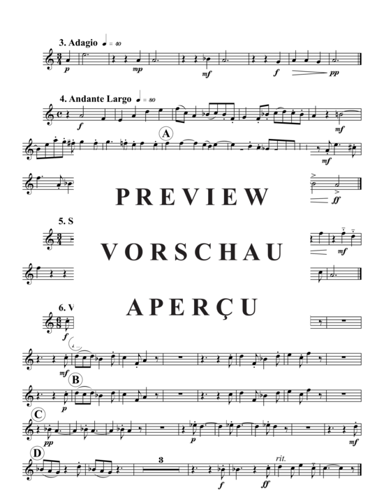 Produktgalerie: Seite 14 von 18 Concerto No. 11, Op. 6 , , (Blechbläserquintett)