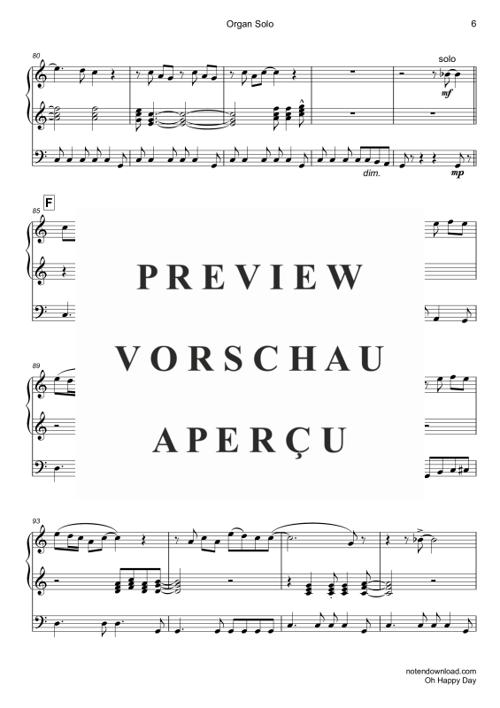 gallery: Oh Happy Day, Edwin Hawkins Singers, Orgel Solo - Kurze Version