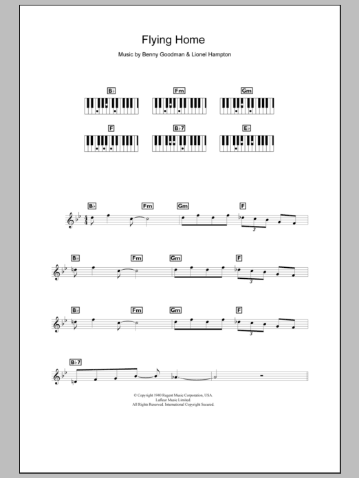 Produktbild zu: Flying Home