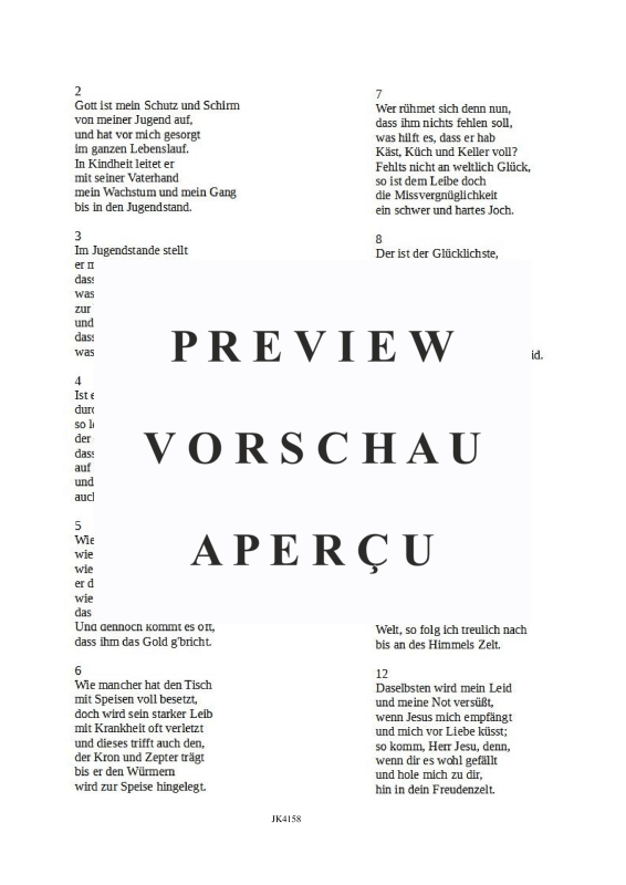 gallery: Ich halte treulich still BWV 466, , Gesang und Klavier