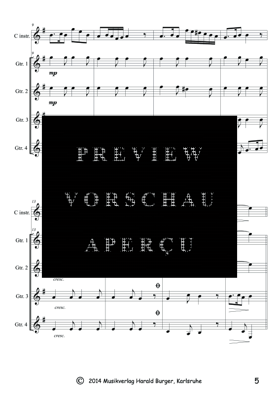 Produktgalerie: Seite 8 von 11 Siciliana, , Gitarren-Ensemble oder Melodieinstrument und Quartett Gitarre