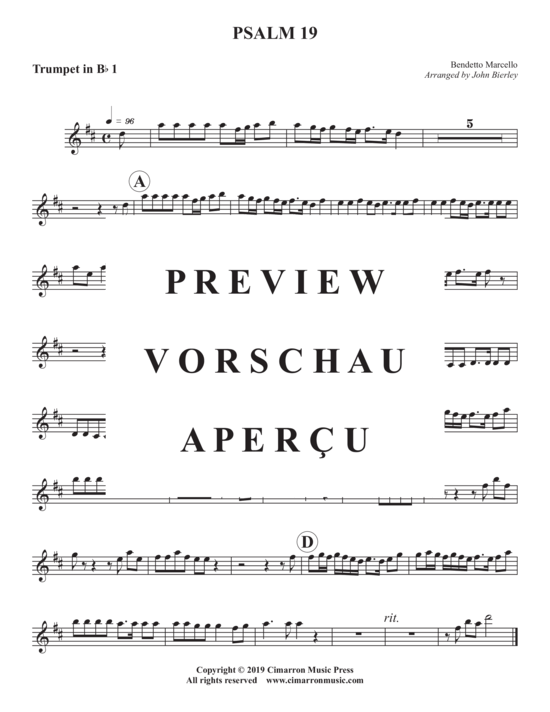 gallery: Psalm 19 , , (Blechbläser Quintett)
