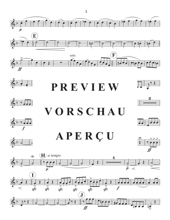 Produktgalerie: Seite 19 von 21 Mvt. 1 from Symphony No. 5 , , (Blechbläserquintett)