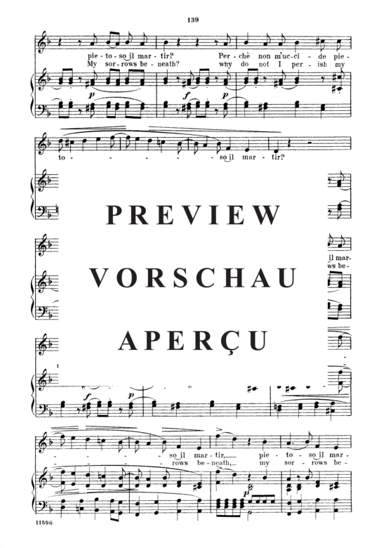 Product gallery: Page 7 of 13 Se il ciel mi divide, Parisotti, Alessandro, Medium Voice and Piano