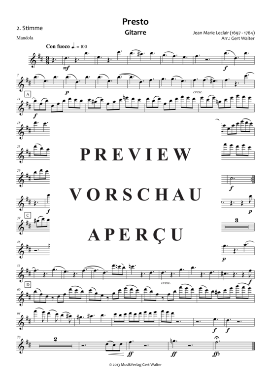 Produktgalerie: Seite 12 von 21 Presto , , (Quintett flexible Besetzung)