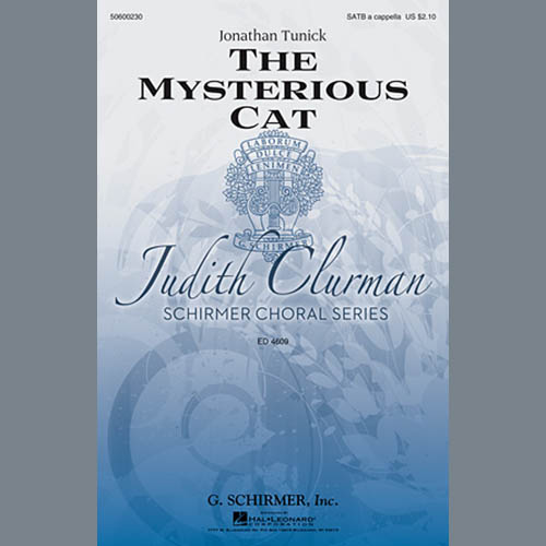 cover: The Mysterious Cat, Jonathan Tunick