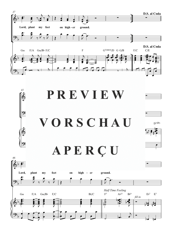 Produktgalerie: Seite 9 von 11 Higher Ground (Pressing On), , Gemischter Chor SAB und Klavier