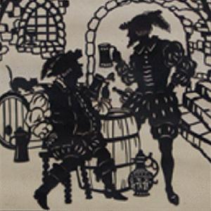 cover: Im Tiefen Keller Sitz Ich Hier (In Cellar Cool), Ludwig Fischer, Karl Muchler, Gesang, Gitarre, Klavier