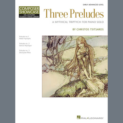 cover: Prelude No. 1 - Water Nymphs, Christos Tsitsaros, Klavier